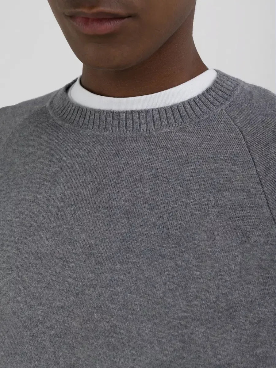 REPLAY Crew-Neck Sweater - Grijs