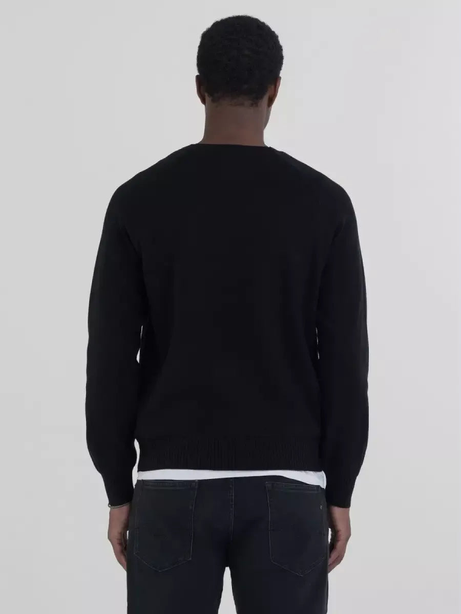 REPLAY Crew-Neck Sweater - Zwart