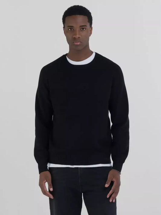 REPLAY Crew-Neck Sweater - Zwart