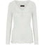 ROSEMUNDE Lace Tee Vneck - Ivory