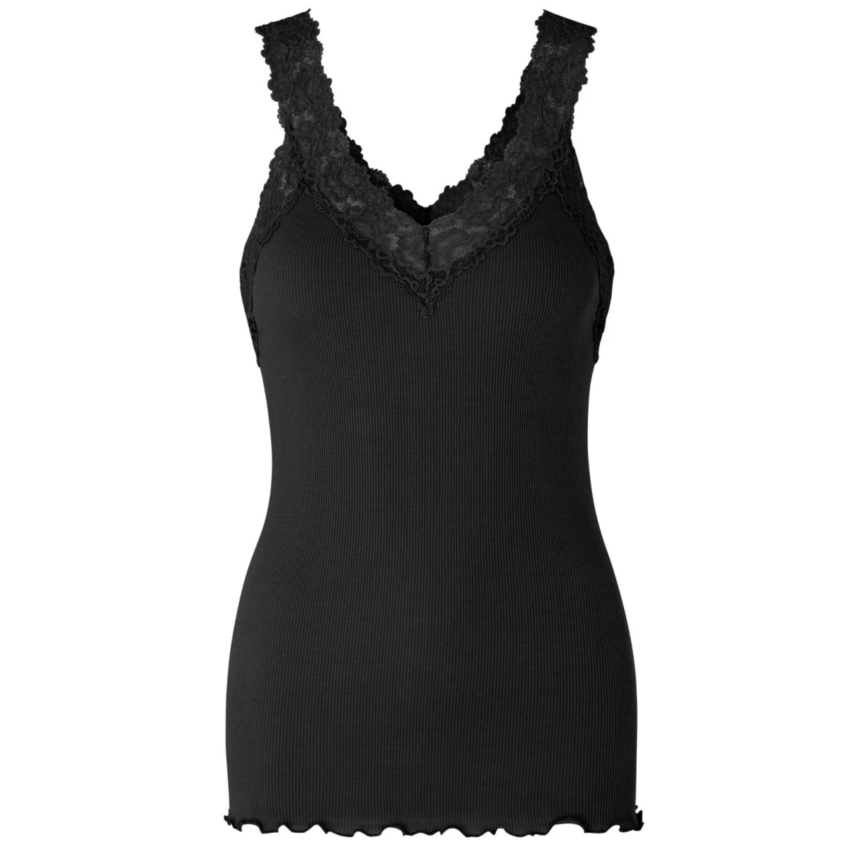 ROSEMUNDE Lace Top - Black