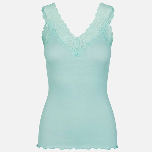 ROSEMUNDE Lace Top - Caribbean Sea