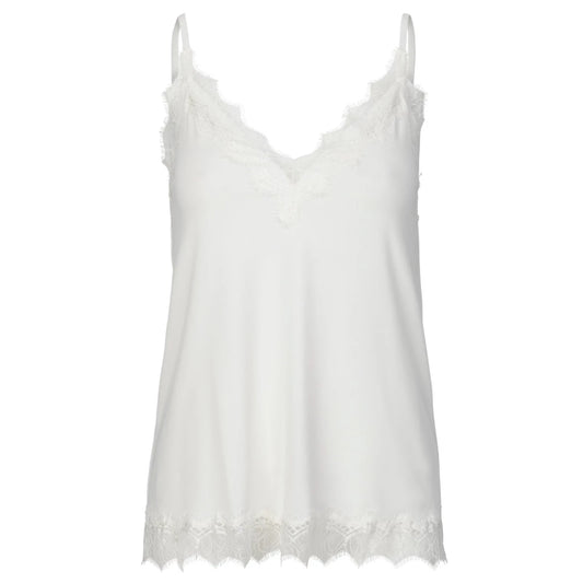 ROSEMUNDE Strap Top - Ivory