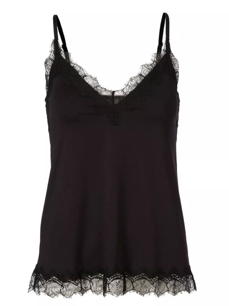 ROSEMUNDE Strap top - Dark Espresso