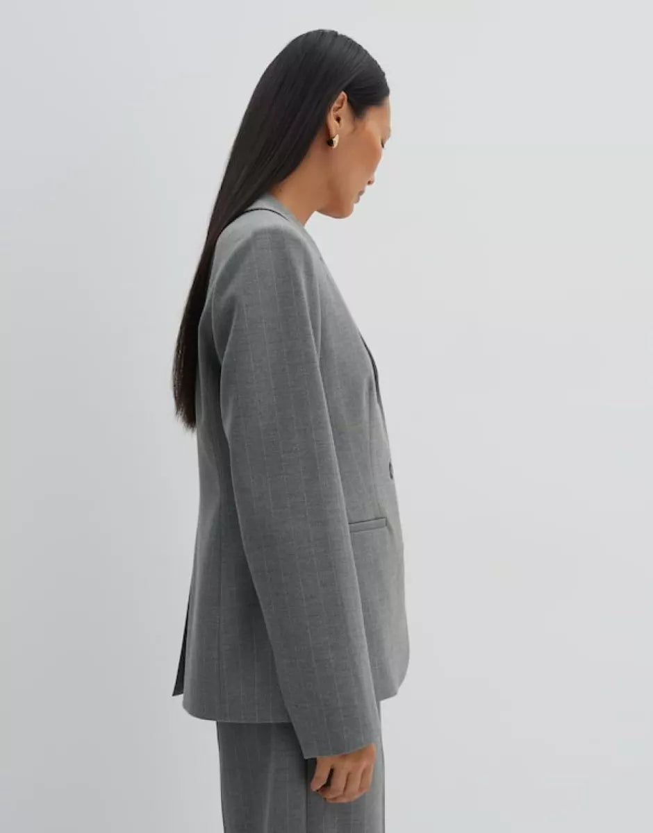 SOMEDAY Nilo Pinstripe Blazer