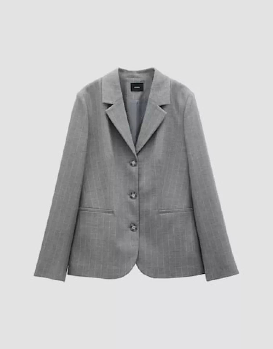 SOMEDAY Nilo Pinstripe Blazer