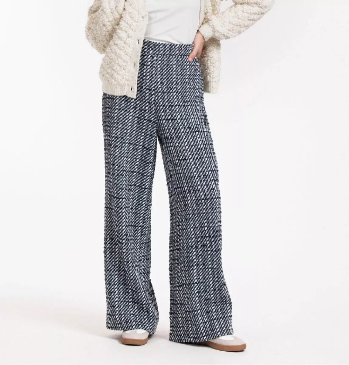 STUDIO ANNELOES Alex tweed trousers