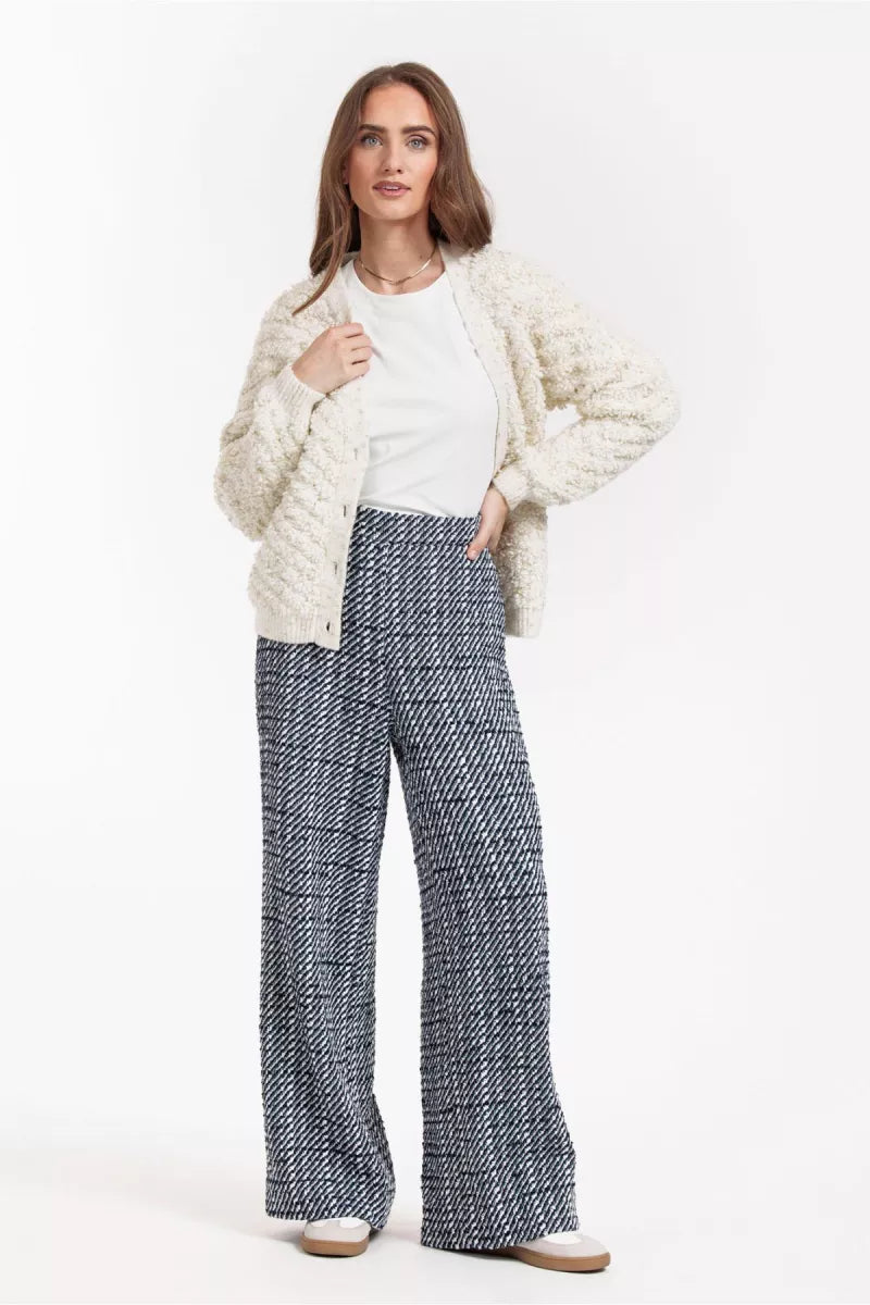 STUDIO ANNELOES Alex tweed trousers