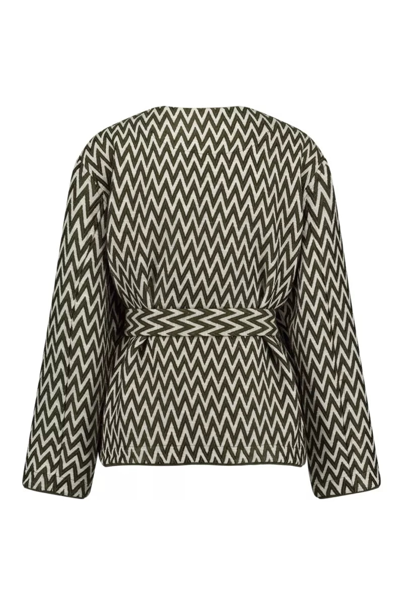 STUDIO ANNELOES Azra zig zag jacket