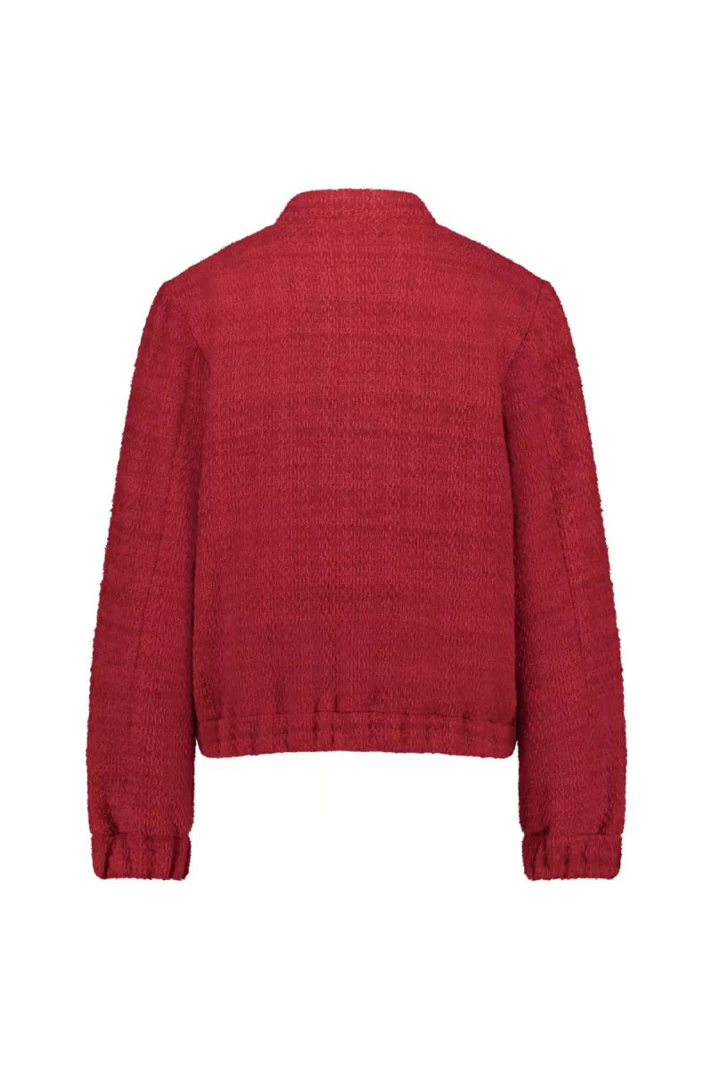 STUDIO ANNELOES Jax tweed bomber jacket