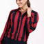 STUDIO ANNELOES Johni stripe blouse