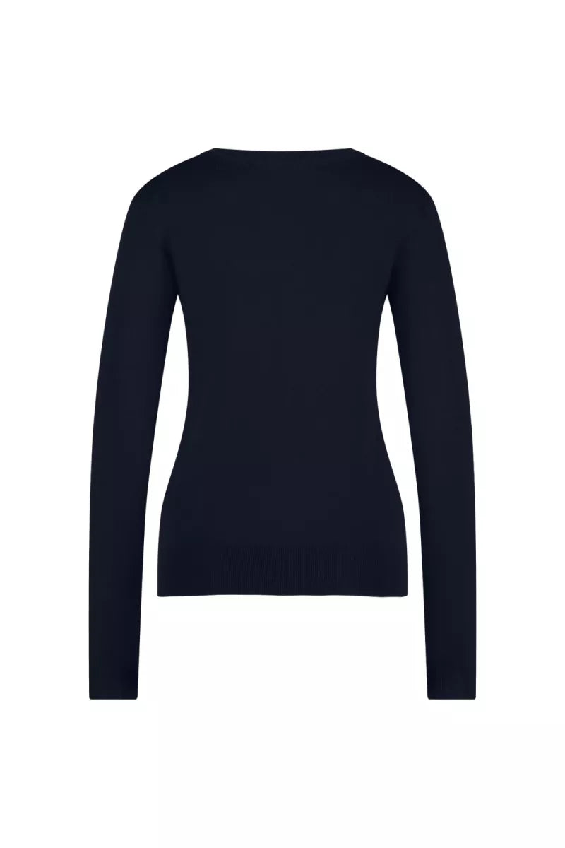 STUDIO ANNELOES Lana pullover - Dark Blue