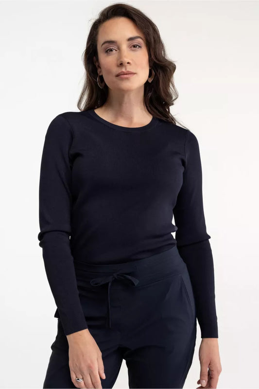 STUDIO ANNELOES Lana pullover - Dark Blue