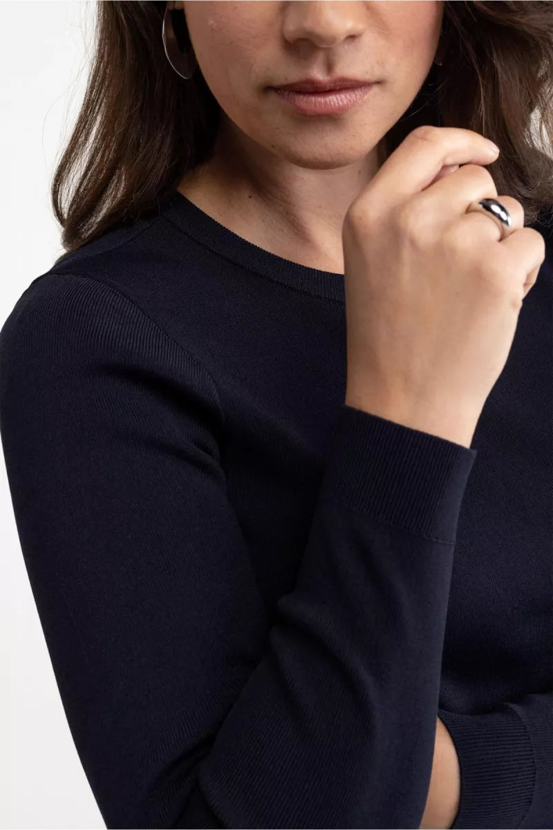 STUDIO ANNELOES Lana pullover - Dark Blue