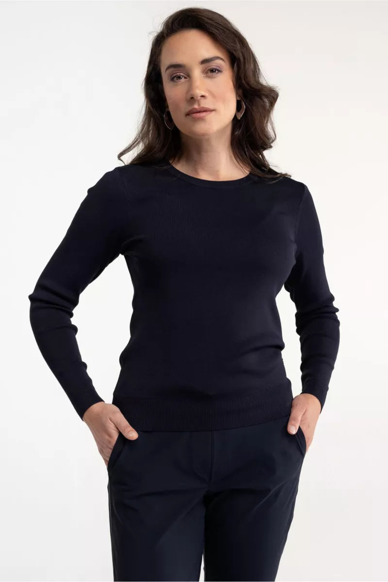 STUDIO ANNELOES Lana pullover - Dark Blue