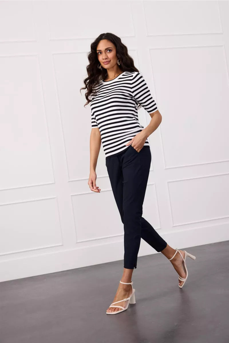 STUDIO ANNELOES Luna stripe - Dark Blue