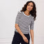 STUDIO ANNELOES Luna stripe - Dark Blue