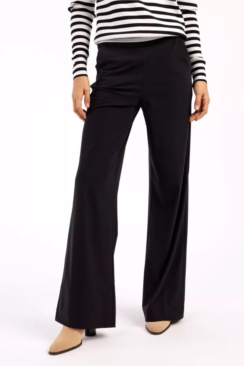 STUDIO ANNELOES Marilon Trousers - Zwart