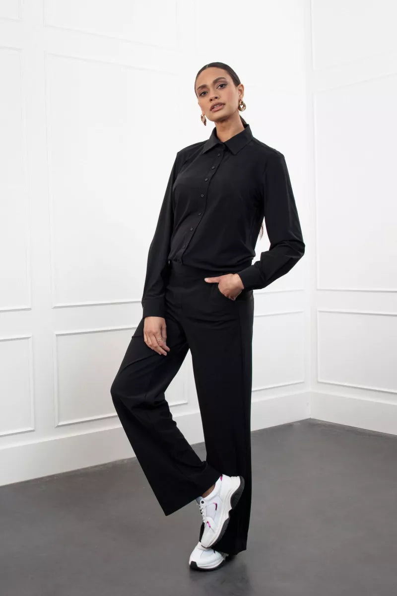 STUDIO ANNELOES Marilon Trousers - Zwart