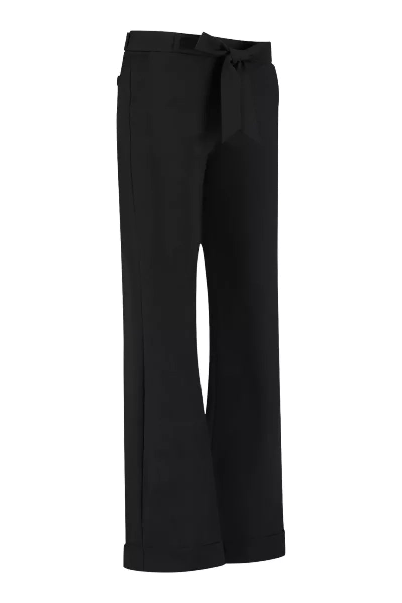 STUDIO ANNELOES Marilyn trousers - Black