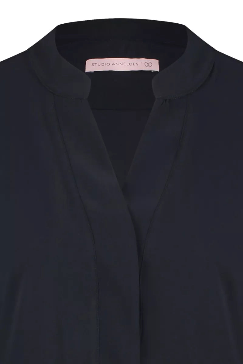 STUDIO ANNELOES Moon blouse - Donkerblauw