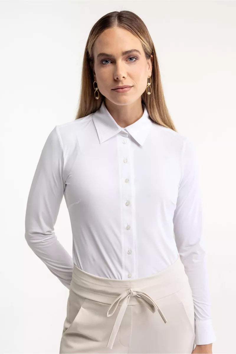 STUDIO ANNELOES Poppy blouse - Wit