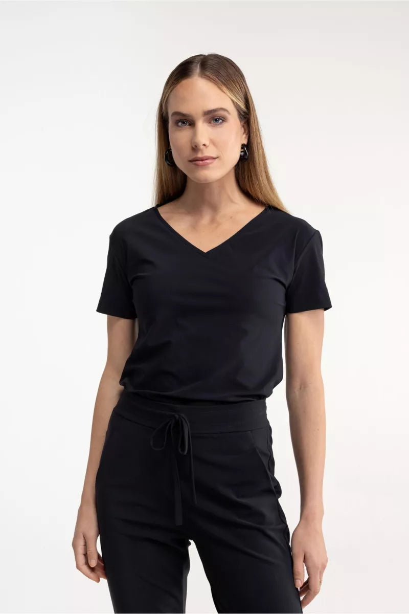 STUDIO ANNELOES Roller shirt - Zwart