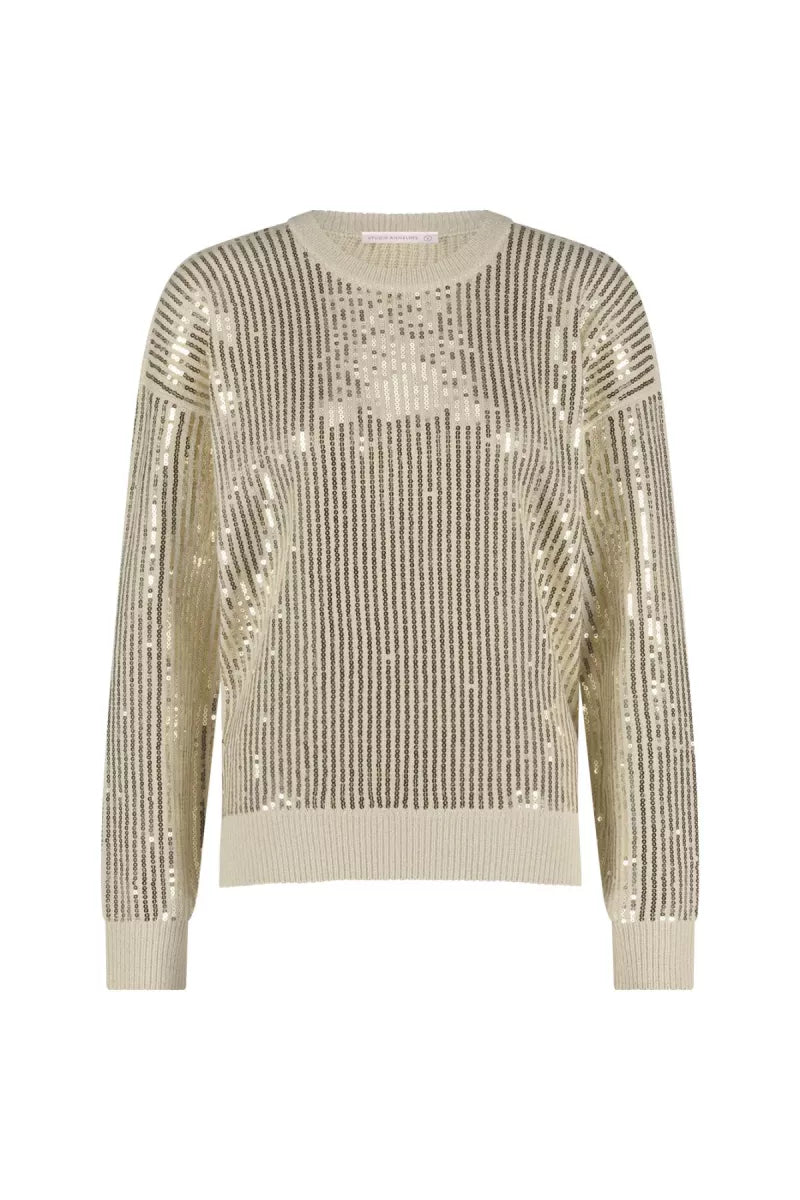 STUDIO ANNELOES Shelby sequins pullover