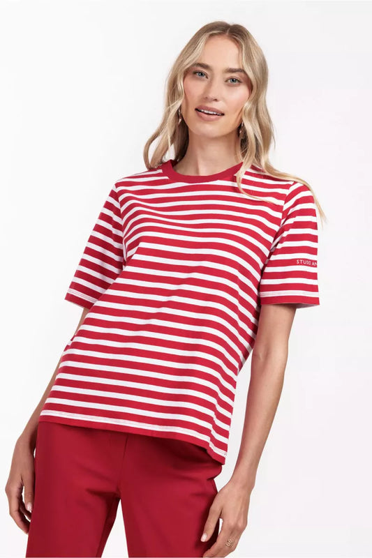 STUDIO ANNELOES Steffie stripe t-shirt