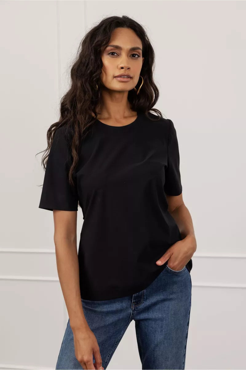 STUDIO ANNELOES Travel Tee - Dark Blue