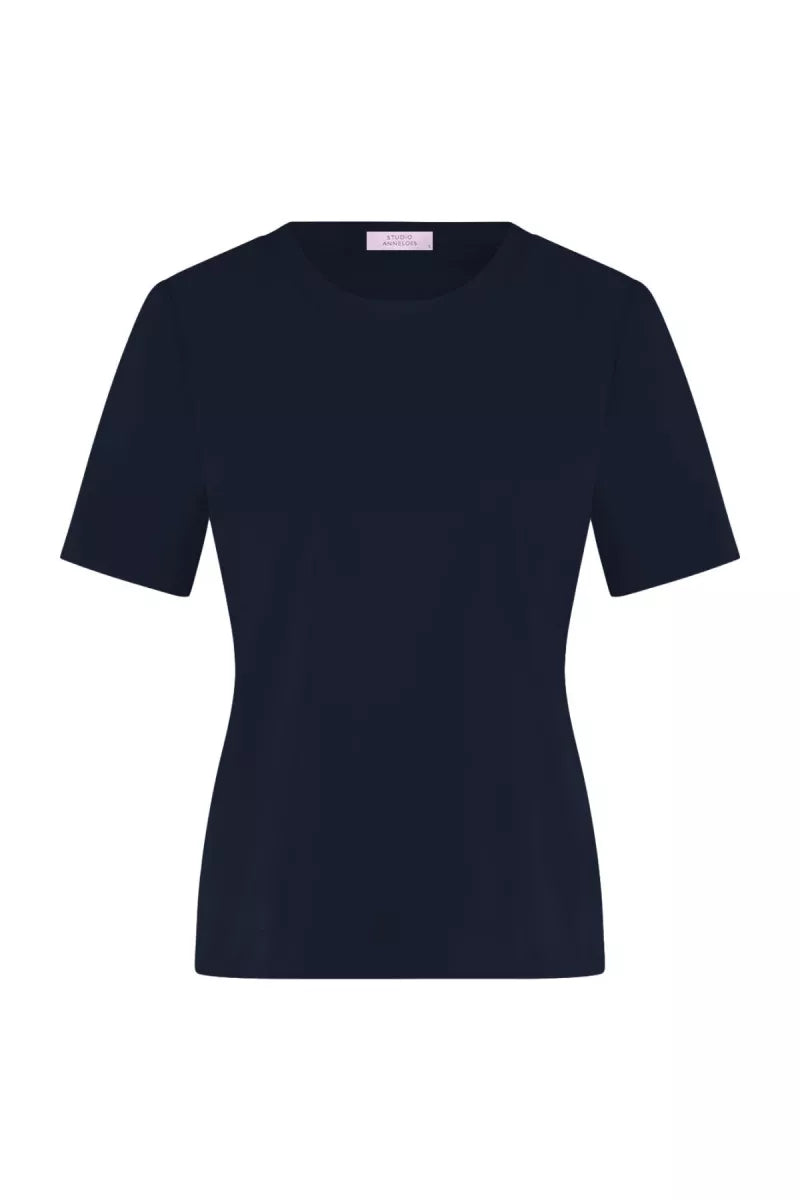 STUDIO ANNELOES Travel Tee - Donkerblauw