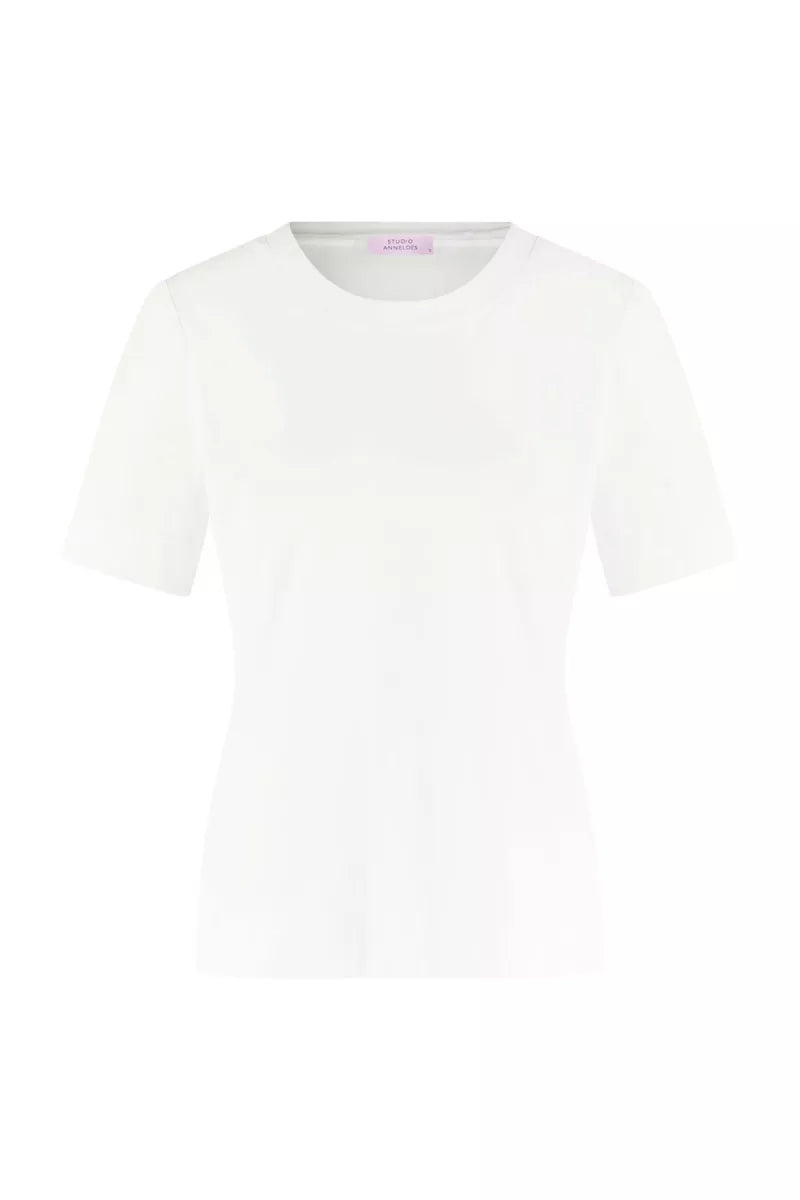 STUDIO ANNELOES Travel Tee - Wit