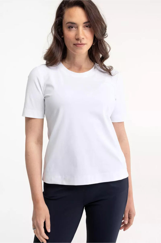 STUDIO ANNELOES Travel Tee - Wit