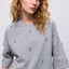 SUMMUM Boxy sweatshirt Embellished Sweat