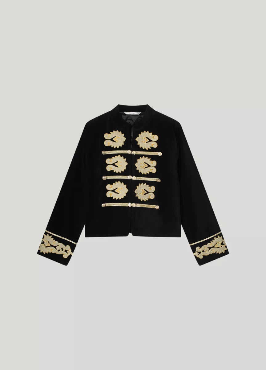 SUMMUM Gold Embroidered Jacket