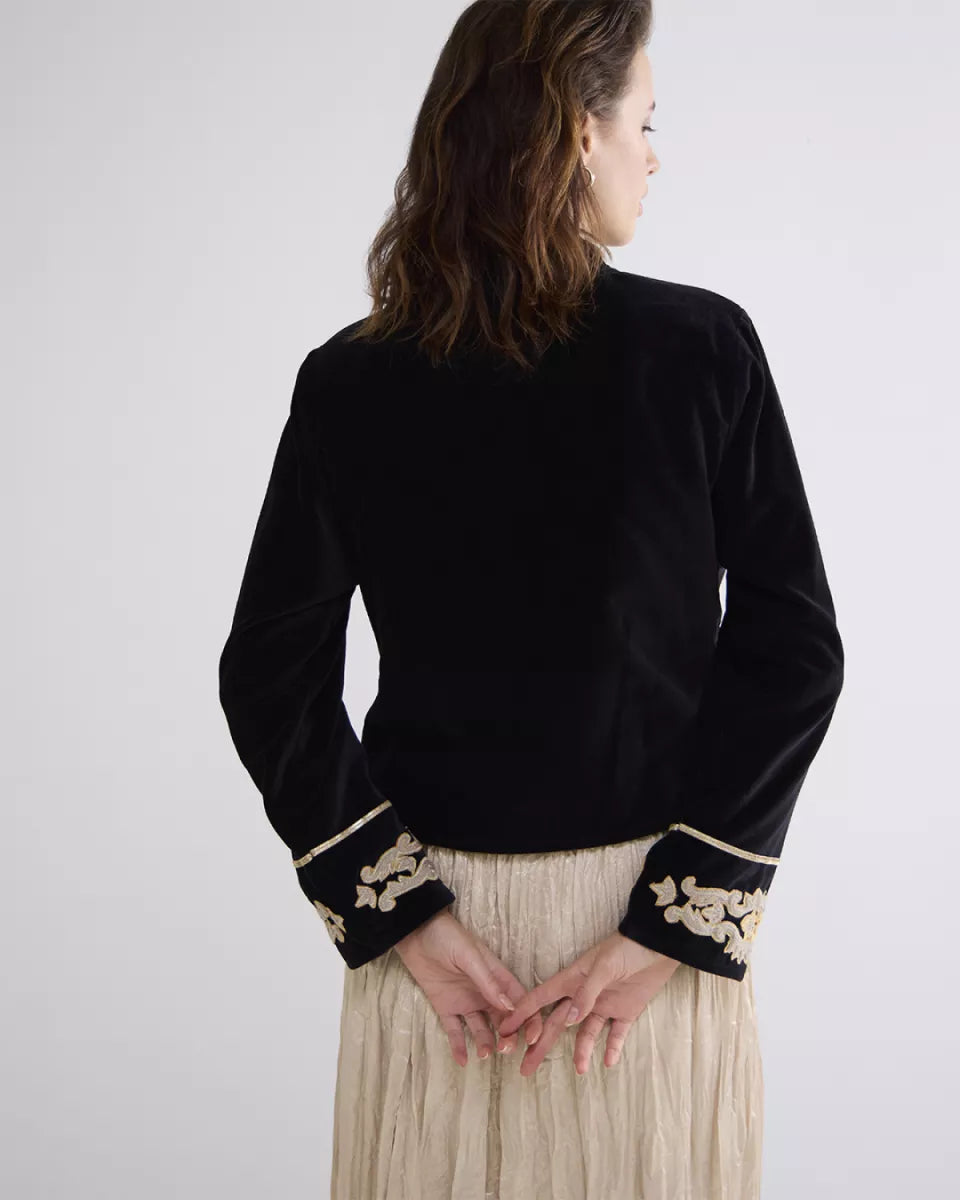 SUMMUM Gold Embroidered Jacket