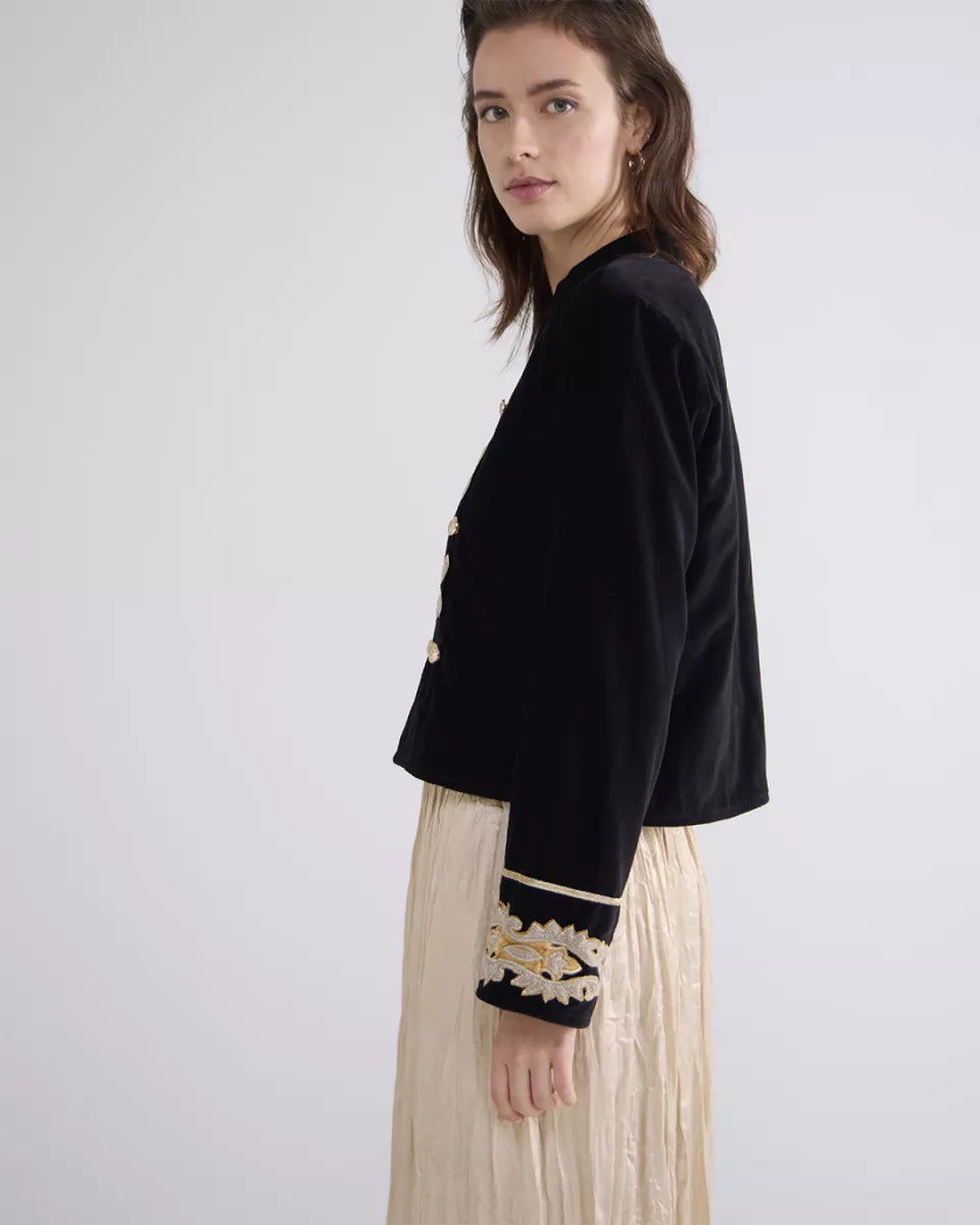 SUMMUM Gold Embroidered Jacket