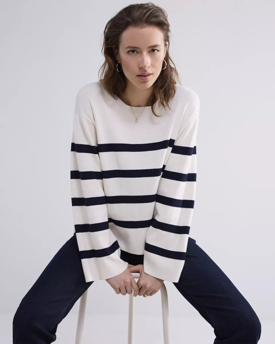 SUMMUM Striped sweater