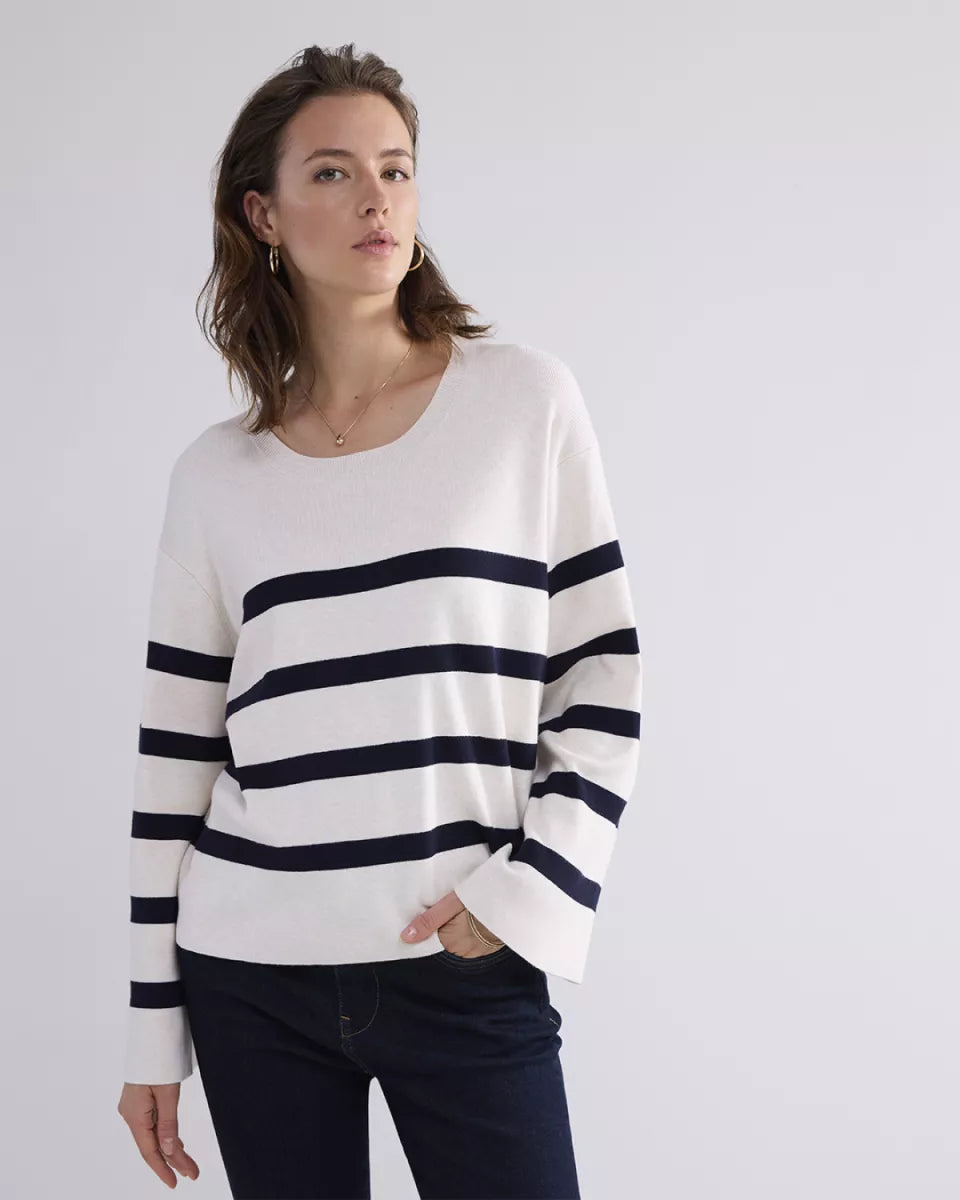 SUMMUM Striped sweater