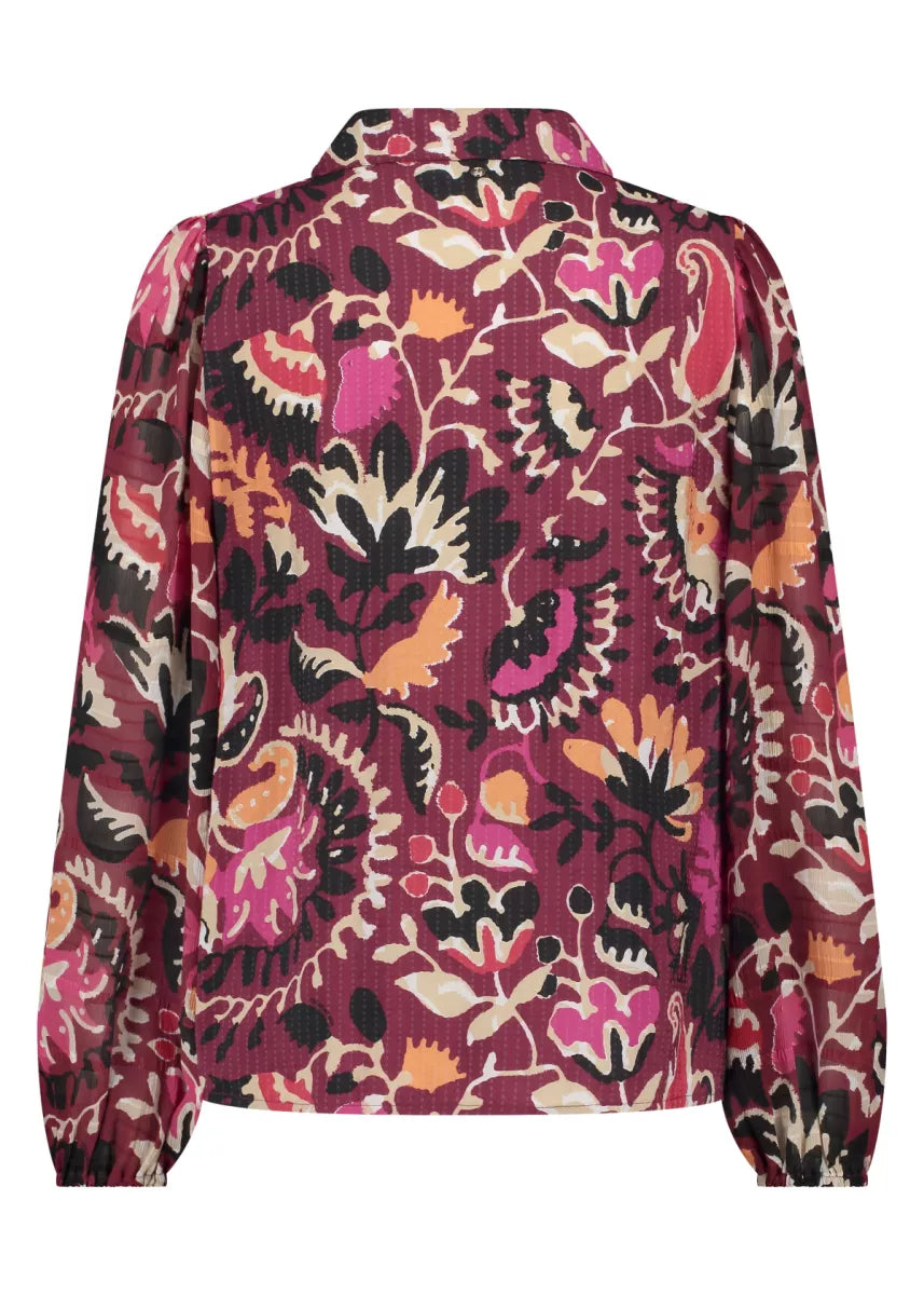 TRAMONTANA Blouse Bold Flowers