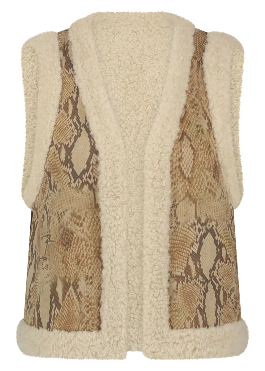 TRAMONTANA Double Sided Snake Gilet