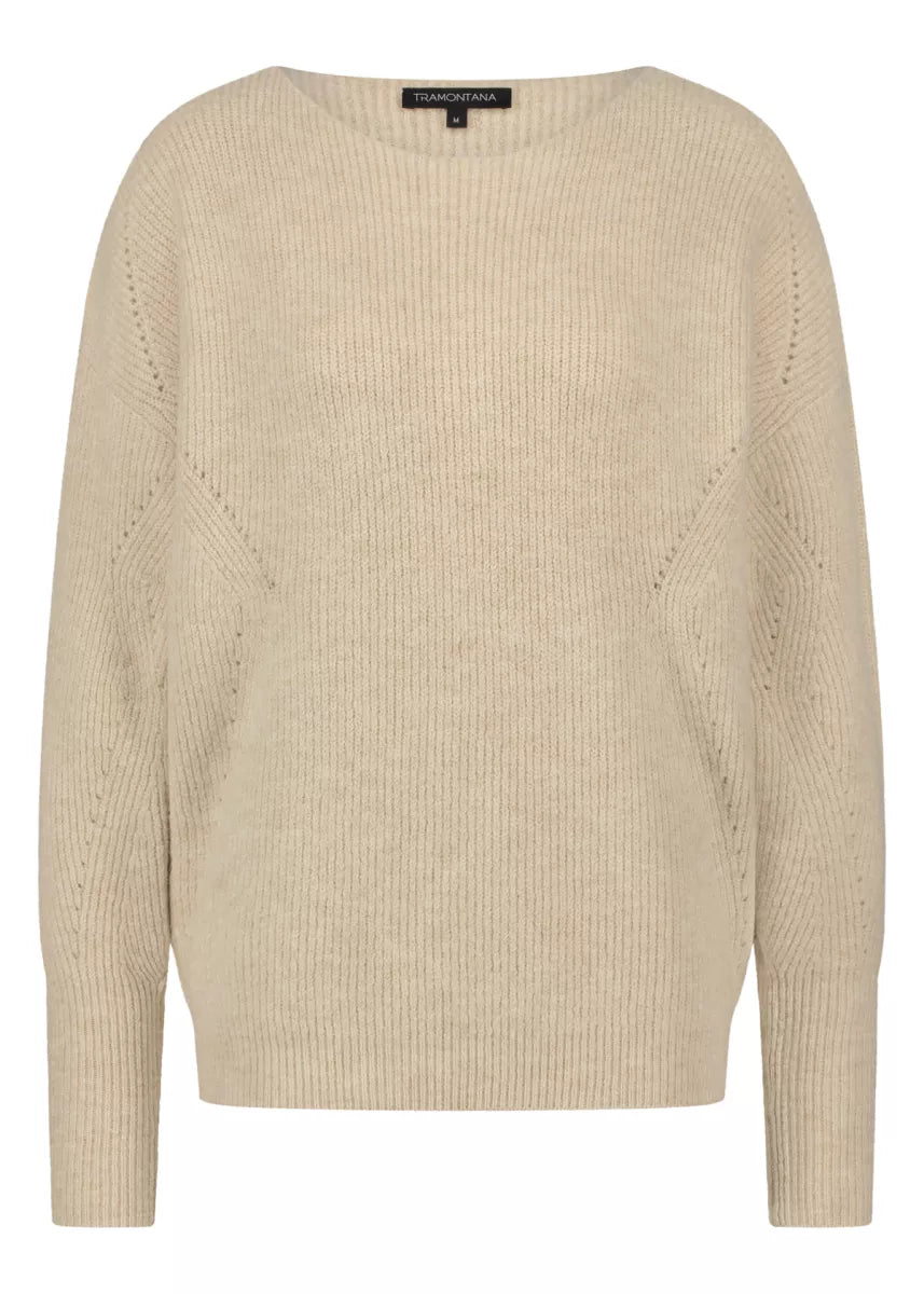 TRAMONTANA Jumper Boat Neck