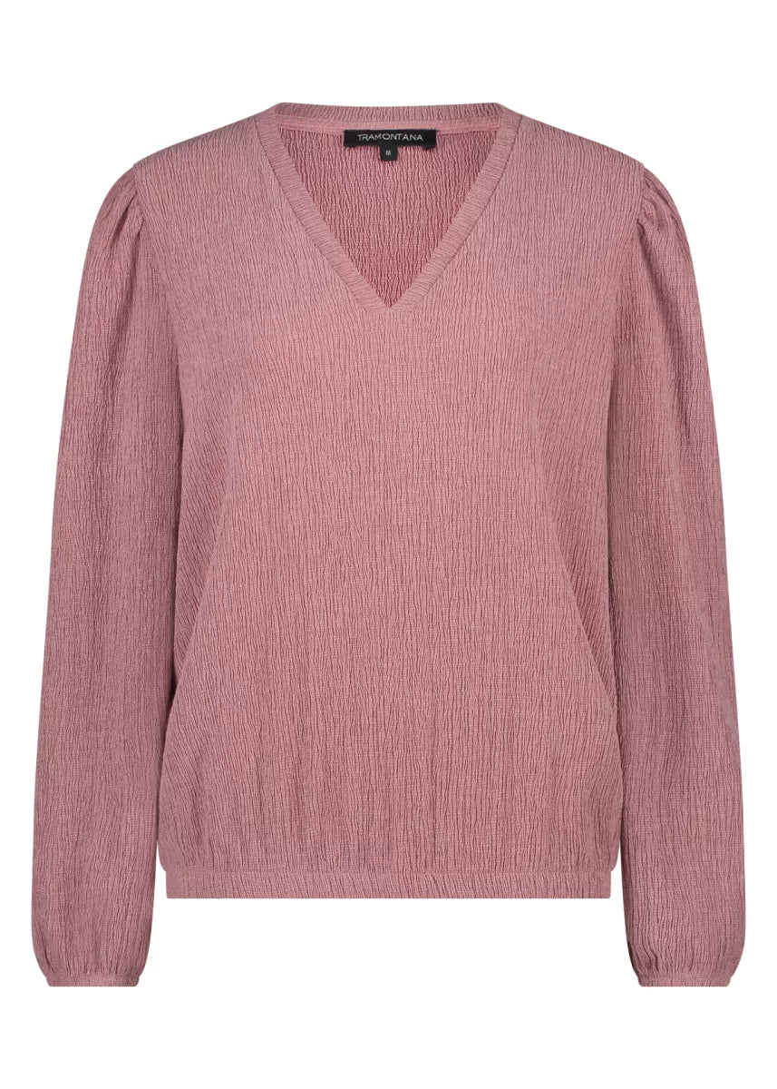 TRAMONTANA Jumper Crinkle Sweat