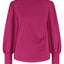 TRAMONTANA Jumper Sweat Gathering - Dark Pink