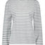 TRAMONTANA Mock neck Lurex Stripes