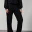 TRAMONTANA Trousers Stretch Tweed - Black