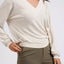 YAYA V-neck Top Light