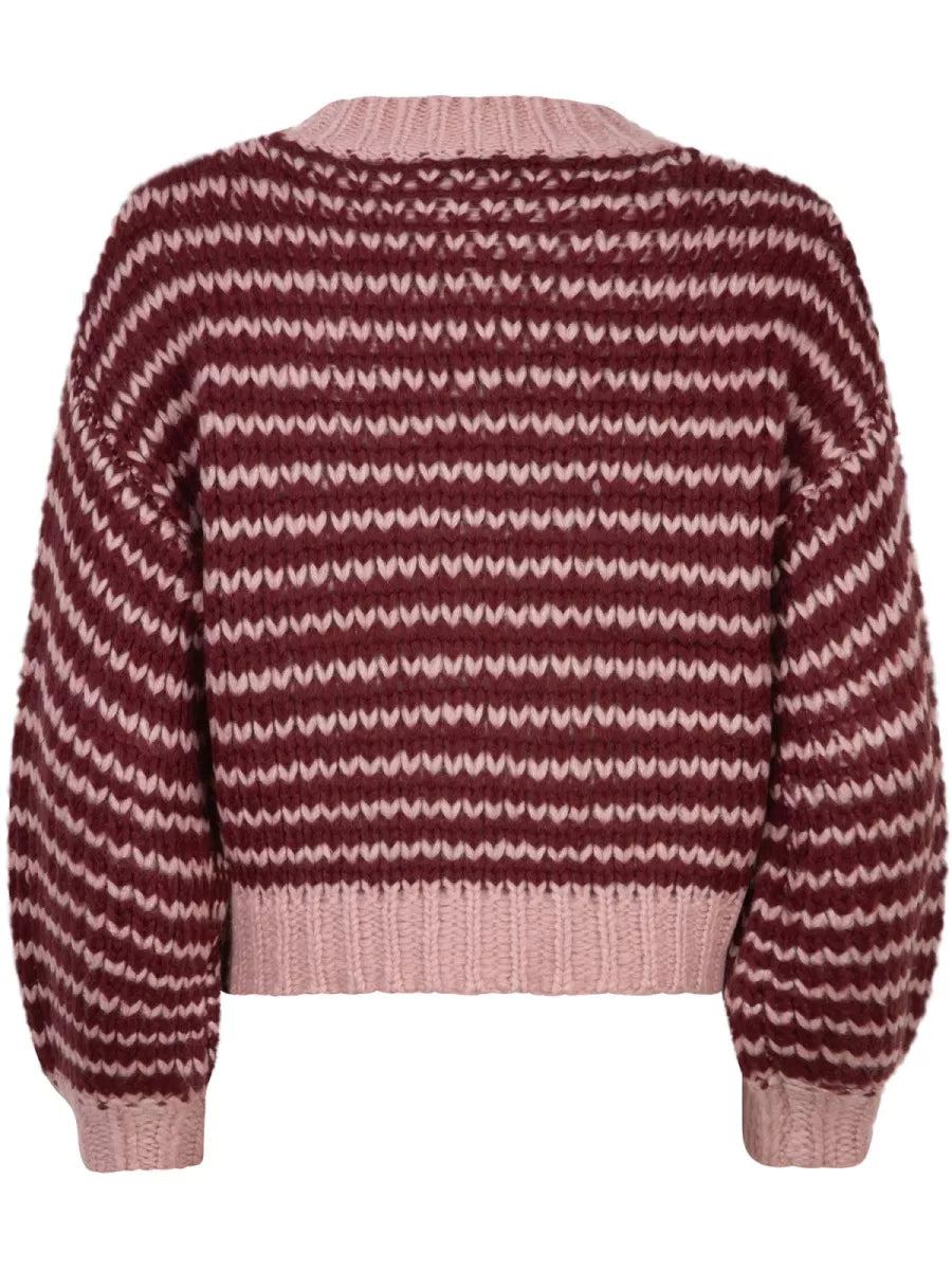 Ydence Pippa - Burgundy/soft pink